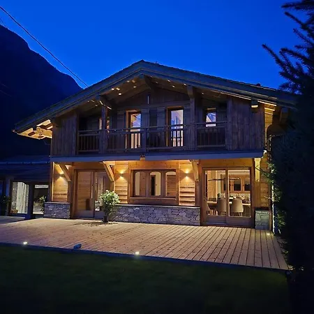 Amazing With Hot Tub Sauna And Panoramic View Chamonix