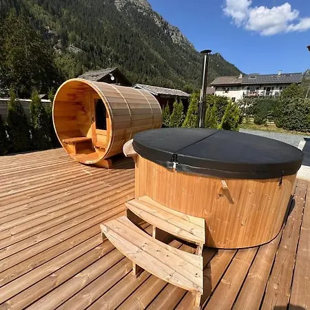 Amazing With Hot Tub Sauna And Panoramic View