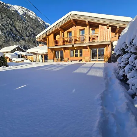 Amazing With Hot Tub Sauna And Panoramic View Dağ evi Chamonix