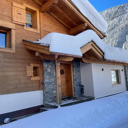 Dağ evi Amazing With Hot Tub Sauna And Panoramic View Chamonix