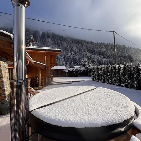 샬레 Amazing With Hot Tub Sauna And Panoramic View *